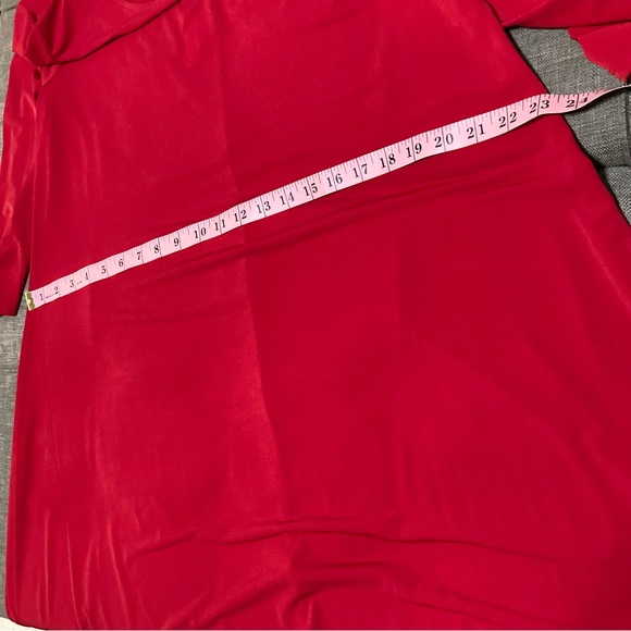 NWT Chico’s Red Swing Dress Size 3 - Picture 9 of 10